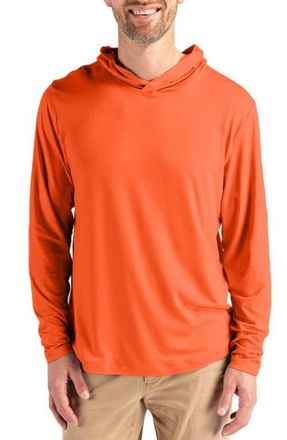 Cutter & Buck Coastline Epic Comfort Hoodie in College Orange at Nordstrom, Size Xxx-Large