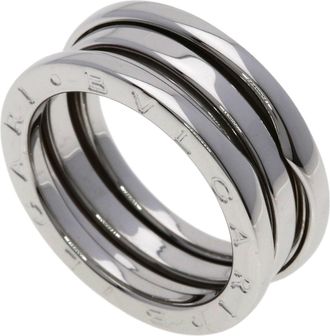 Bulgari B.Zero1 White Gold (18K) Band Ring (Pre-Owned)