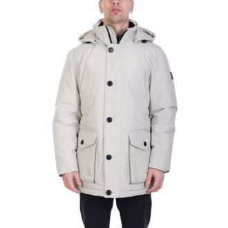 HUGO BOSS Hombre, Abrigos, Beige, Talla: L