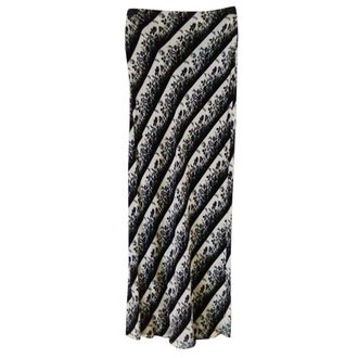 Moschino Printed Midi Skirt Size S