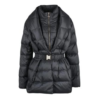 Liu Jo Jassen, Dames, Zwart, S, Leer, Giaccone Jas