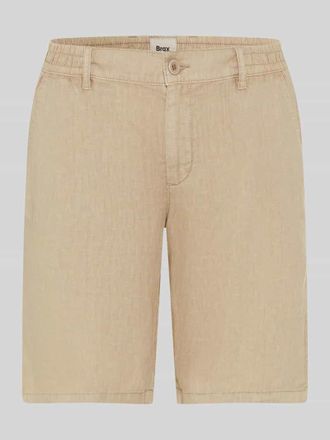 Brax Brax Regular Fit Bermuda aus reinem Leinen in Beige, Gr&ouml;&szlig;e 34