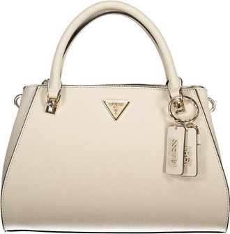 Guess Beige Polyurethane Women Womens Handbag