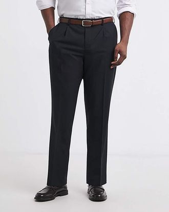 Jacamo Regular Fit Pleat Formal Trouser