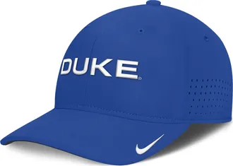 Nike Duke Sideline Club Gameday Nike Mens Dri-FIT College Hat in Blue | NC534EVDU-N24