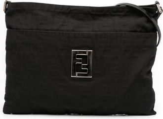 Fendi Pre-owned Fendi Zucca Canvas Shoulder Bag Ladies 06-10 15998 002