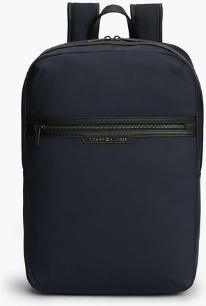 Tommy Hilfiger Mens Water-Repellent Backpack - Space Blue