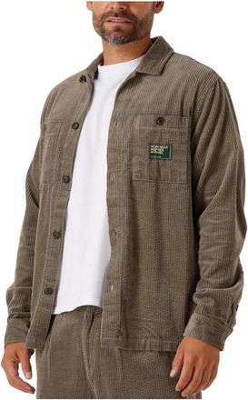 Anerkjendt Groen Corduroy Overshirt voor Mannen - Heren - Zomerjassen - Groen - M - Katoen - Jassen