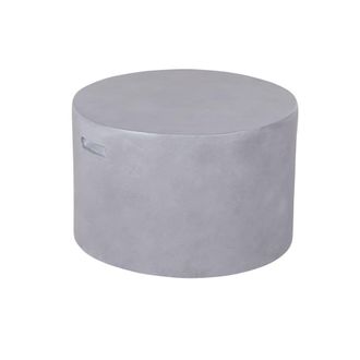 Maisons du monde Mesa auxiliar con acabado de cemento