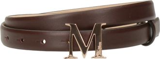 Max Mara Riemen Bruin