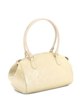 Louis Vuitton Sherwood Handbag Monogram Vernis PM satchel - women - Patent Leather - One Size - Neutrals