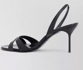 PARIS TEXAS lidia patent leather slingback stiletto sandals