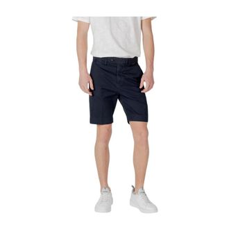 Antony Morato Casual Shorts, male, Blue, Size: W42 Mark Slim Fit Bermuda Shorts