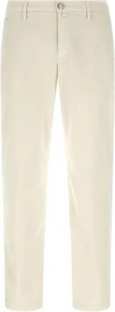 Jacob Cohen Off White Straight Pants