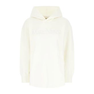Max Mara Dames, Sweatshirts & Hoodies, Wit, Maat: XS Katoen