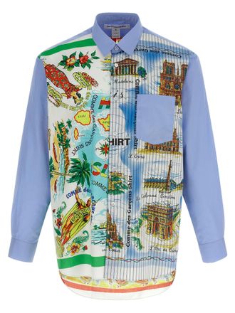 Comme Des Gar&ccedil;ons Mens Printed Shirt