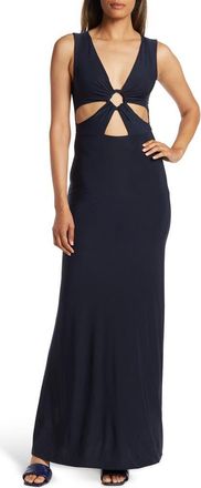 By Design Josetta Sleeveless Maxi Dress in Navy Blazer at Nordstrom Rack, Size X-Small