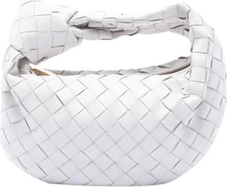 Bottega Veneta Pre-owned Intrecciato Jodie - Dames - Vintage Handtas - Wit - ONE Size - Leer - Vintage