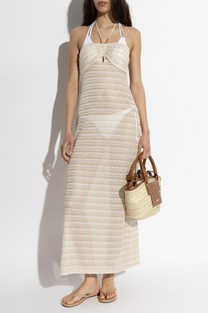 Melissa Odabash Off-shoulder Dress Mila, Womens, Gold