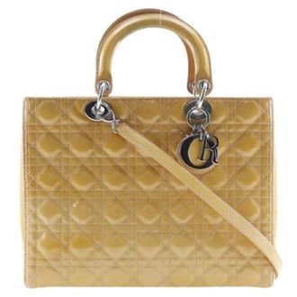 Dior Pre-owned Lady Dior Bag - - Pre-owned - Donna - Marrone - ONE SIZE