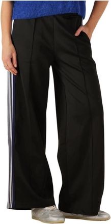 Envii Entray Pants 7352 - Dames - Wijde Broeken - Zwart - S - Polyester - Broeken