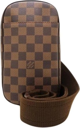 Louis Vuitton Borsa a tracolla Pre-owned Damier Pochette - - Pre-owned - Uomo - Marrone - ONE SIZE