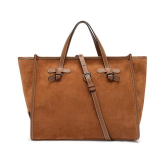 Gianni Chiarini Dames, Tassen, Bruin, Maat: ONE Size Leer