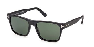 Tom Ford FT1205 CALDER 02N Mens Sunglasses Black Size 55