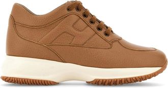 Hogan Sneakers, female, Brown, 6 UK, Interactive Trainers