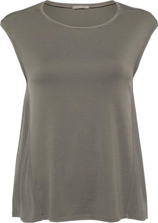 Transit Par-Such crew-neck tank top - women - Viscose/Elastane/Cotton - 1 - Grey
