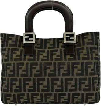 Fendi Pre-owned Vintage Tote Bag - Dames - Vintage Handtas - Bruin - ONE Size - Vintage