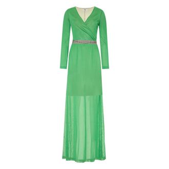 M Missoni Dames, Jurken, Groen, Maat: S Viscose