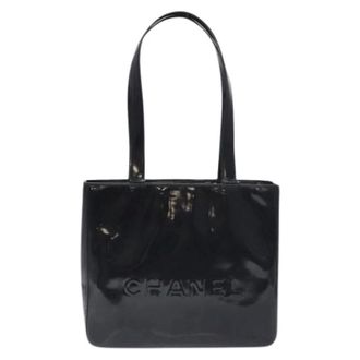 Chanel Pre-owned Tote Bags, female, Black, Size: ONE SIZE Pre-owned Vintage Tote Bag