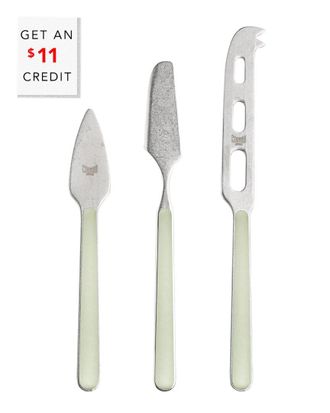 Mepra 3Pc Fantasia Cheese Knives With $11 Credit
