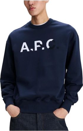 A.P.C. A.p.c., Uomo, Felpe, Blu, XL, new