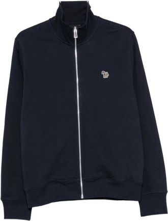 Paul Smith Sweatshirts - Heren - Vesten met rits - Blauw - L - Hoodies & sweatvesten