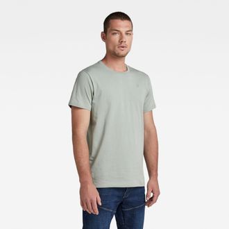 G-Star T-Shirt G-STAR Base, Herren, Gr. XL, iceberg gr&uuml;n, Single Jersey, Obermaterial: 100% Baumwolle, unifarben, regular fit, Rundhals, Shirts T-Shirt