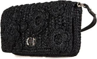 Miu Miu Womens Miu Crossbody Bag Black Lambskin Crossbody-bags