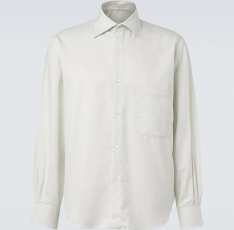 St&ograve;ffa St&ograve;ffa Camisa de algod&oacute;n y seda