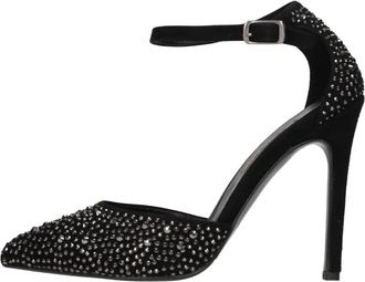 Albano Schoenen, Dames, Zwart, 38 EU, Leer, Met Hak