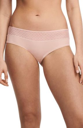 Chantelle Norah Chic Hipster Briefs in Rose at Nordstrom, Size X-Large