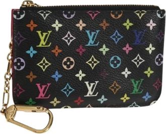 Louis Vuitton Pre-owned Accessories, female, Black, Size: ONE SIZE Pre-owned Vintage Canvas Wallet