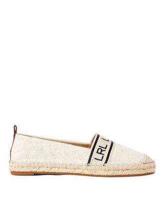 Ralph Lauren CAYLEE TWO-TONE CANVAS ESPADRILLE
