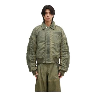032c Clay Utility Bomber - Heren - Bomber jackets - Groen - XL - Katoen - Jassen