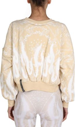 Vision Of Super Paisley Pattern Cotton Sweatshirt - Beige