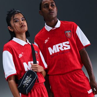 Nike Mens x Martine Rose Sport Jersey in Red | HM9020-657