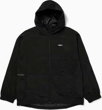 HUF Mens HUF All Caps Black Shell Jacket - Size: 38/Regular