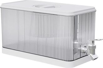 OEM Distributeur De Boisson - 4,5 L - Robinet Etanche Avec Anneau En Caoutchouc - Filtre Amovible - Pour Limonade The Froid Eau Fruit