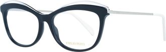 Pucci Zwarte Dames Optische Monturen Cat Eye - Dames - Brillen - Zwart - ONE Size - Accessoires