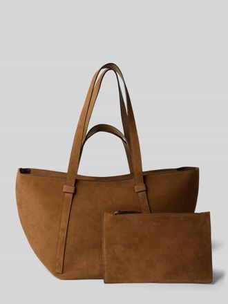 Abro Abro Shopper mit langen Tragegriffen Modell COSMO in Camel, Gr&ouml;&szlig;e 1